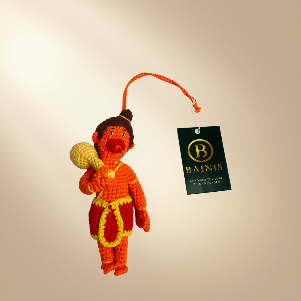 Crochet Soft Toy-Hanuman