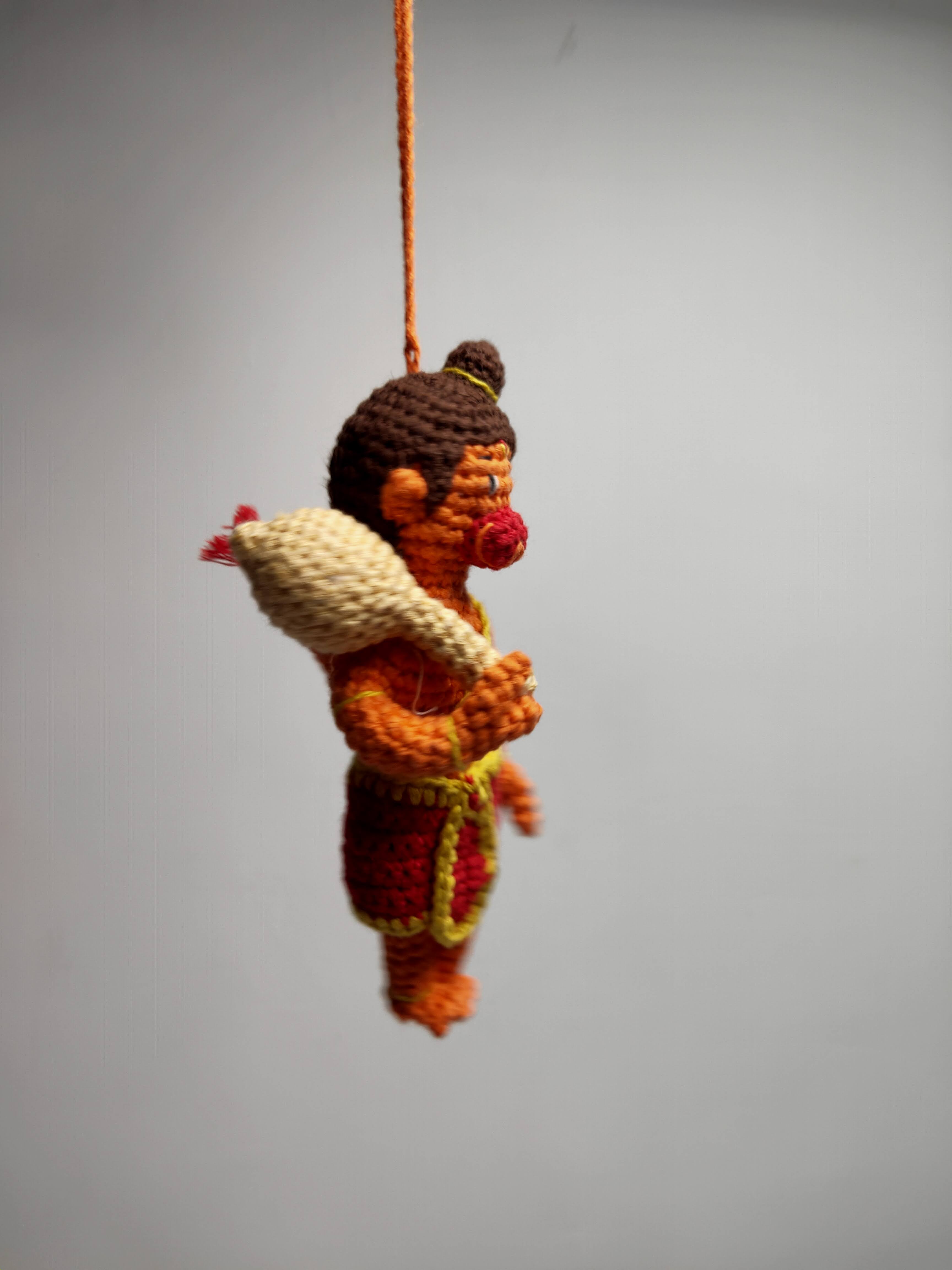 Crochet Soft Toy-Hanuman