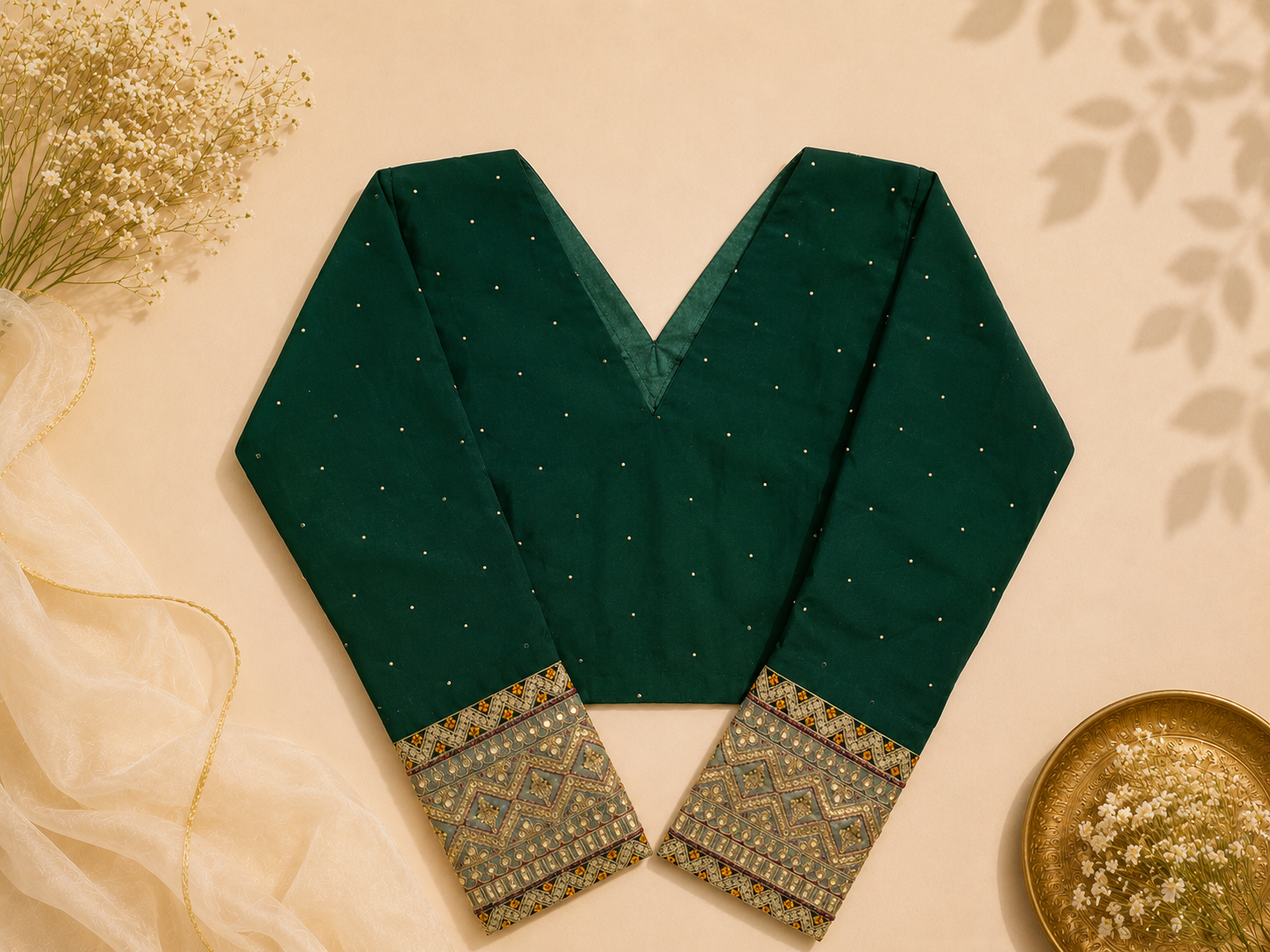 Pahadi Naari Designer Blouse