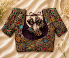 Rajsi Rang Heritage Embroidered Blouse