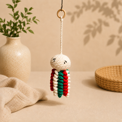The Whimsical Octopus: Premium 100% Cotton Hand-Crochet Toy